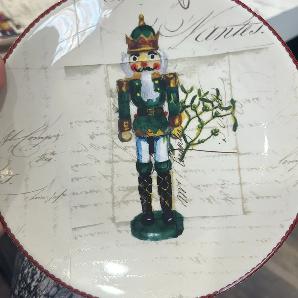 Williams Sonoma Nutcracker Decorative Plate